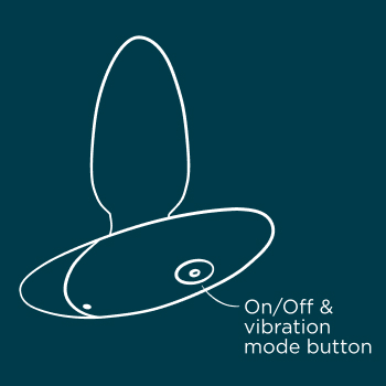 Press the POWER button briefly and your ROMP Bass will come to life.